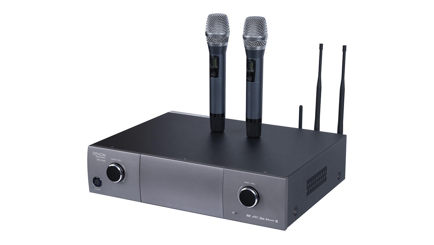 Power Amplifier Denon Pro DP N1600 nghieng phai