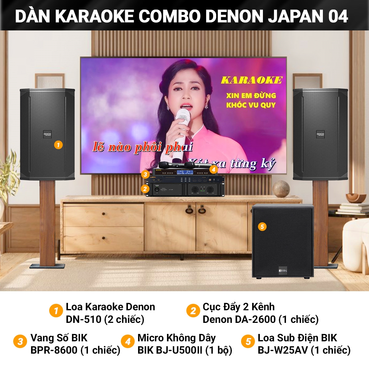 dan karaoke combo denon japan 04 tn