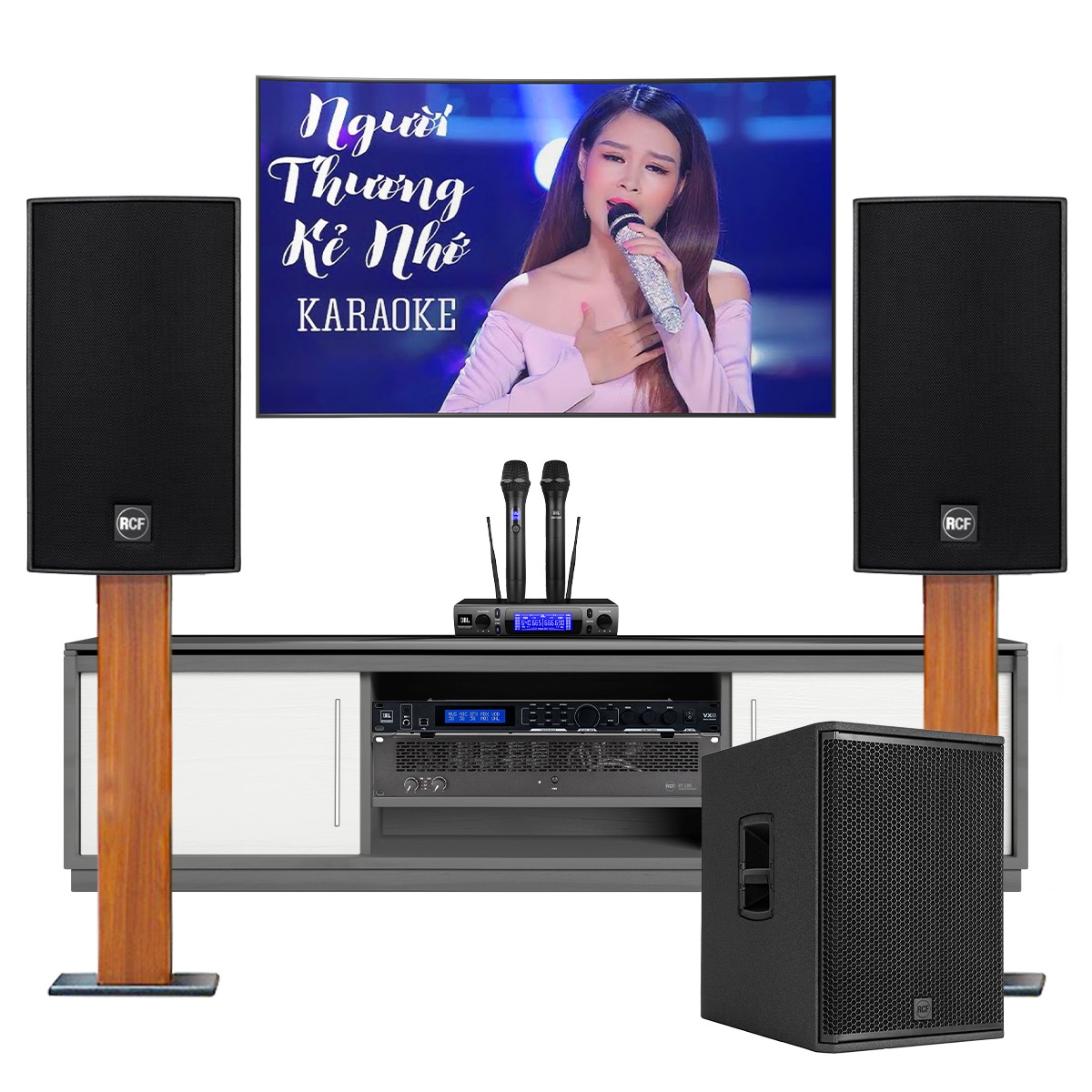 dan karaoke cao cap combo rcf italy 06 avt