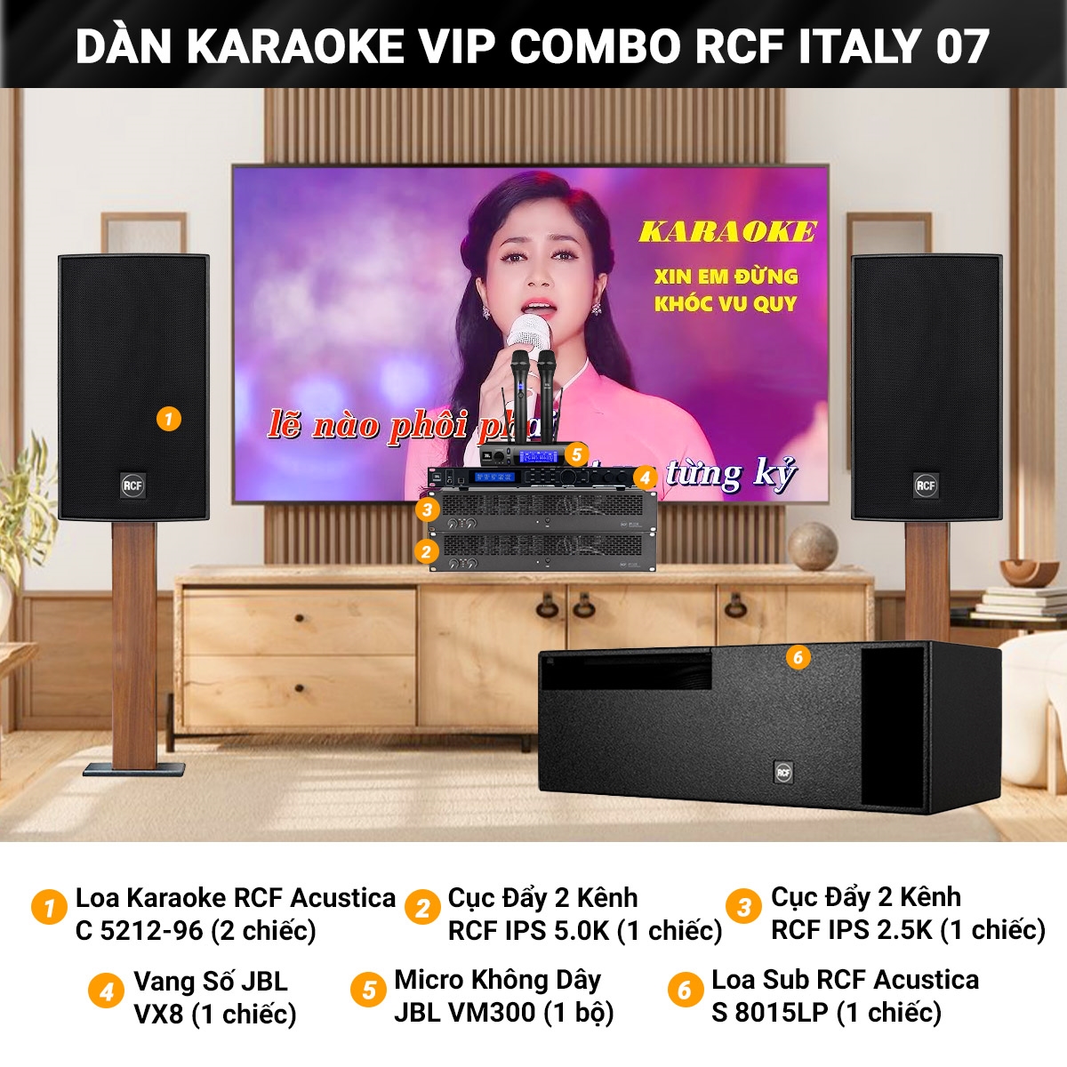 dan karaoke vip combo rcf italy 07 tng