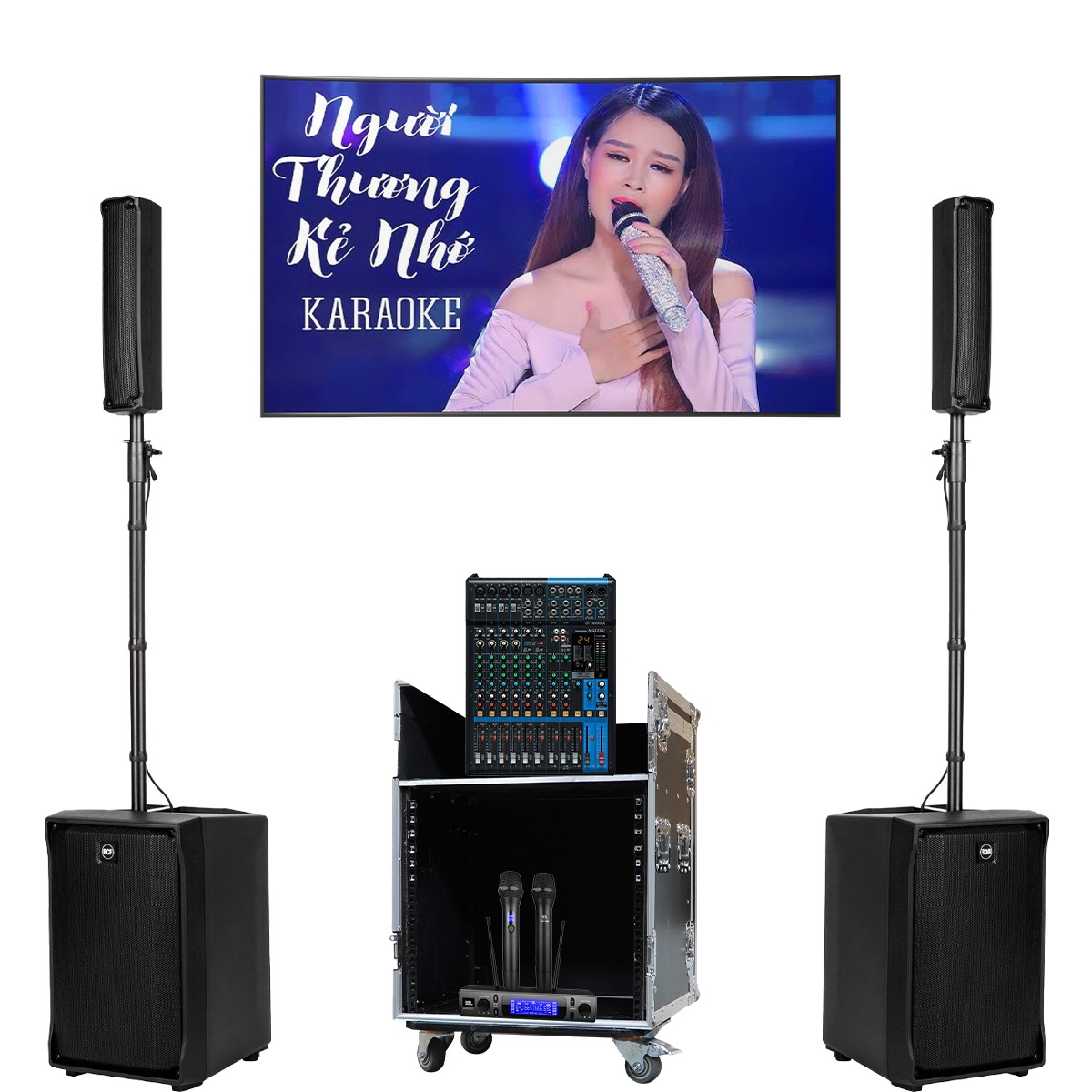 dan karaoke san khau bieu dien column rcf italy 12