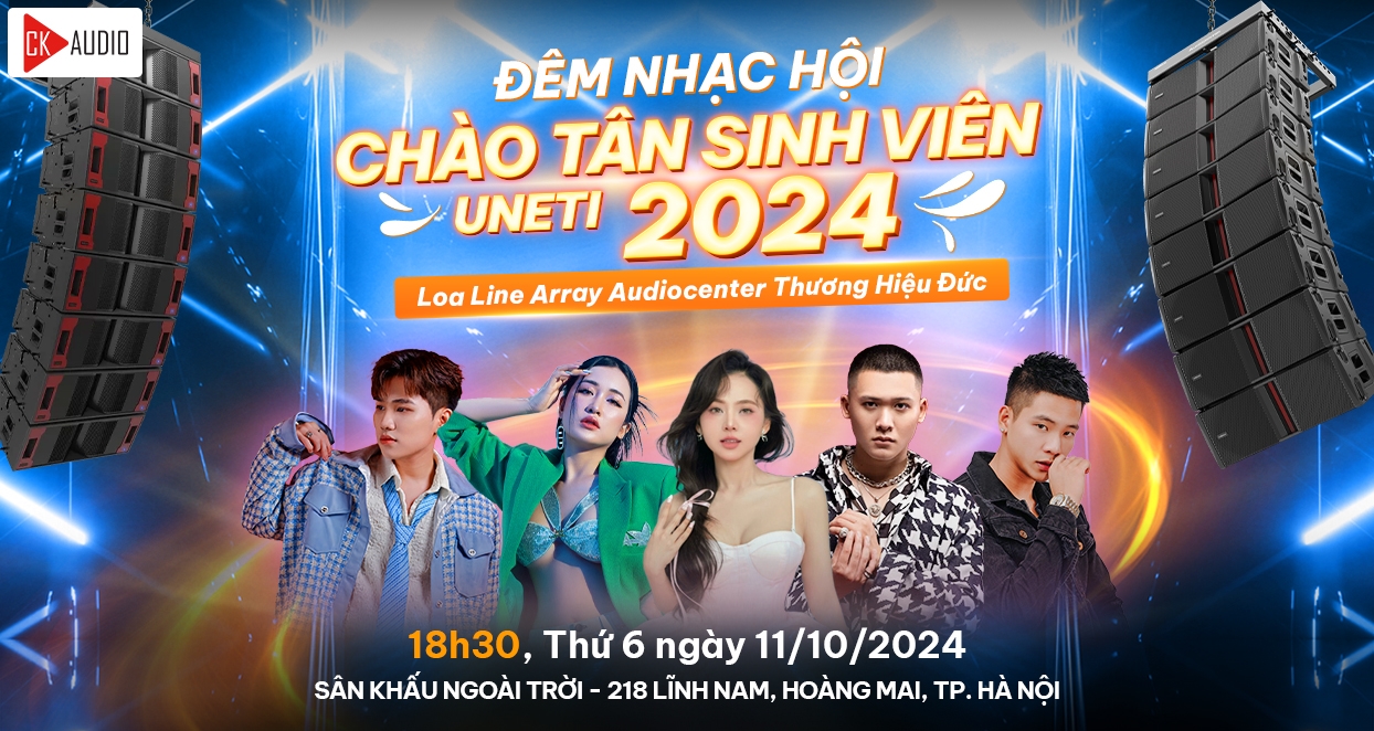 ck audio dong hanh cung dem nhac hoi chao uneti
