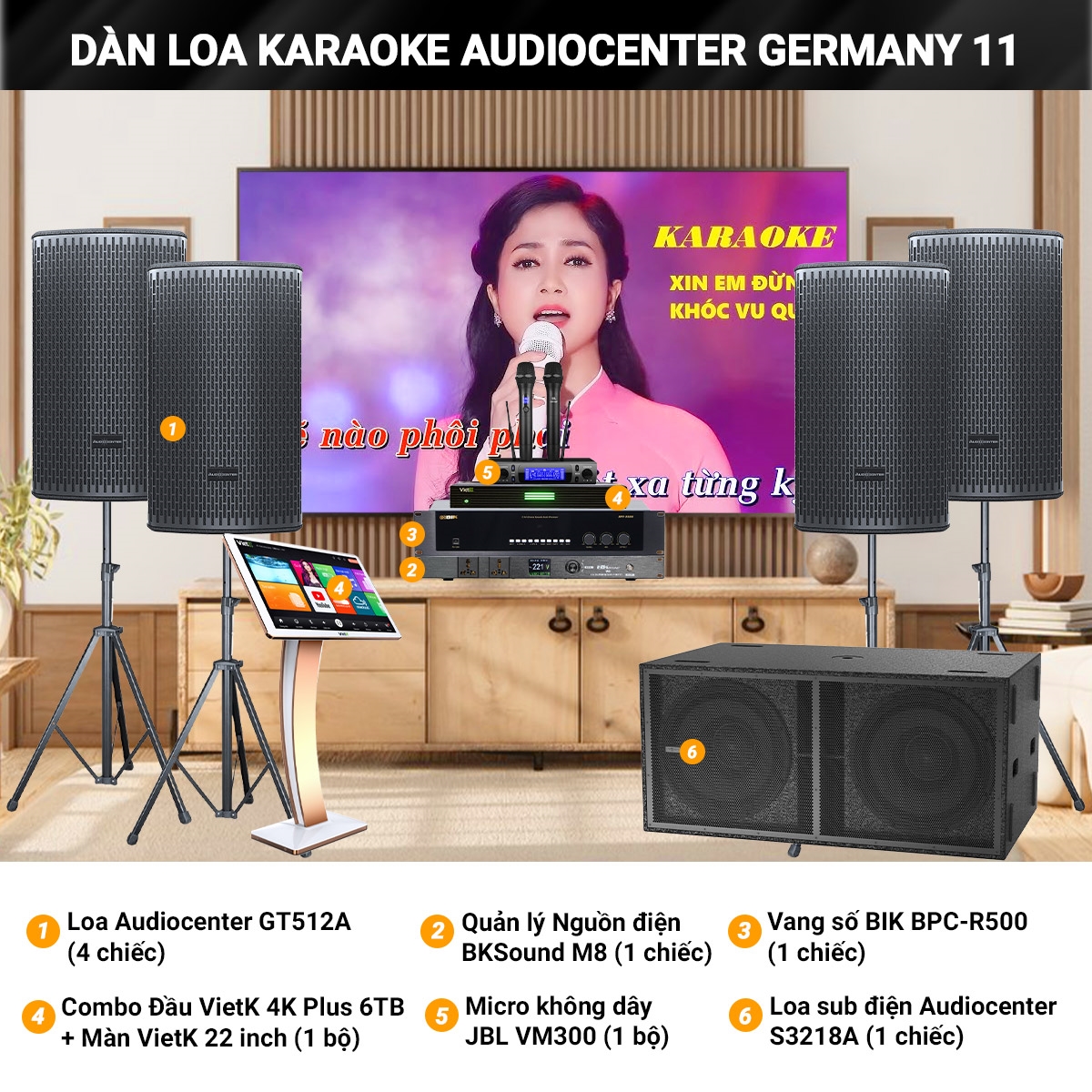 dan KARAOKE AUDIOCENTER GERMANY 11 TN