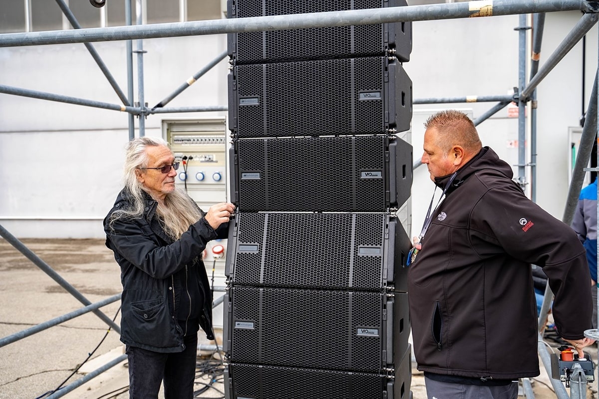 loa line array dbtechnologies vio l1610 4