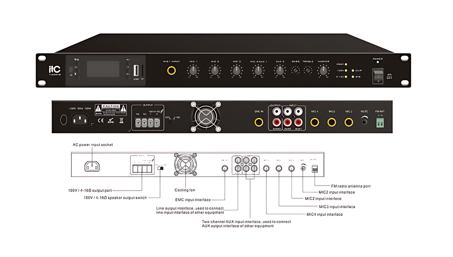 Amply iTC T 60DTBT 120DTBT 240DT