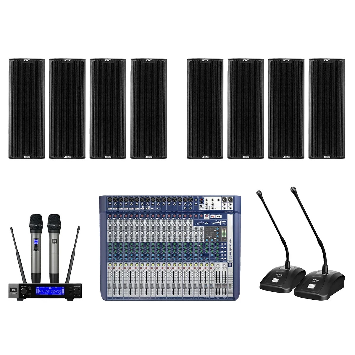 dan loa dbtechnologies italy cho nha tho 01