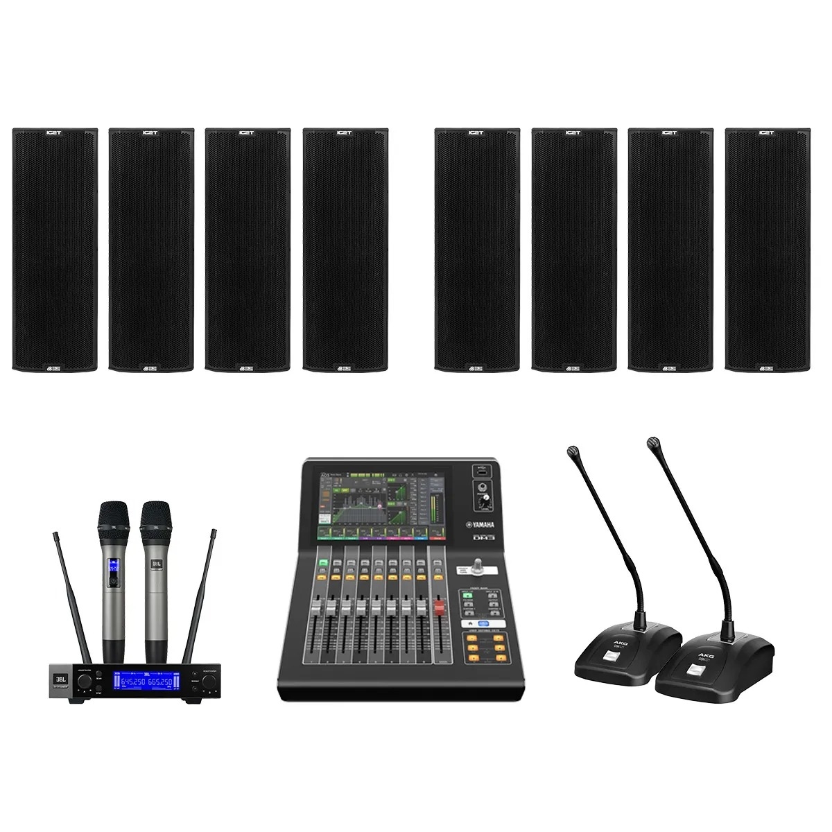 dan loa dbtechnologies italy cho nha tho 02