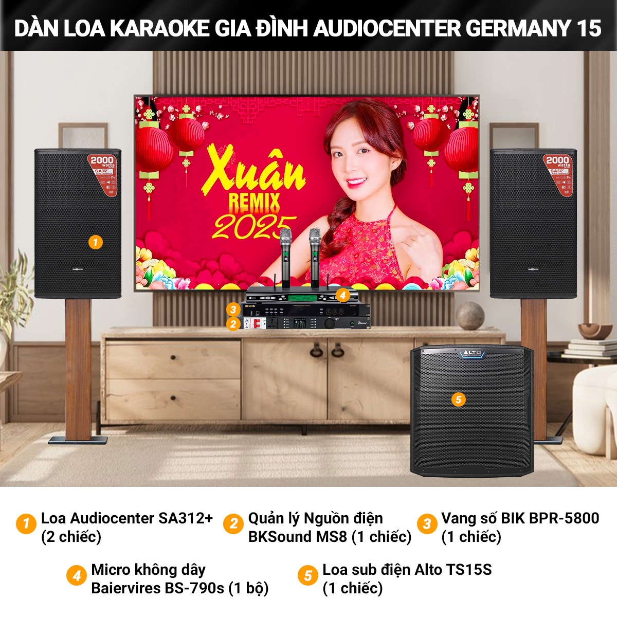 3_KARAOKE AUDIOCENTER GERMANY 15 TN