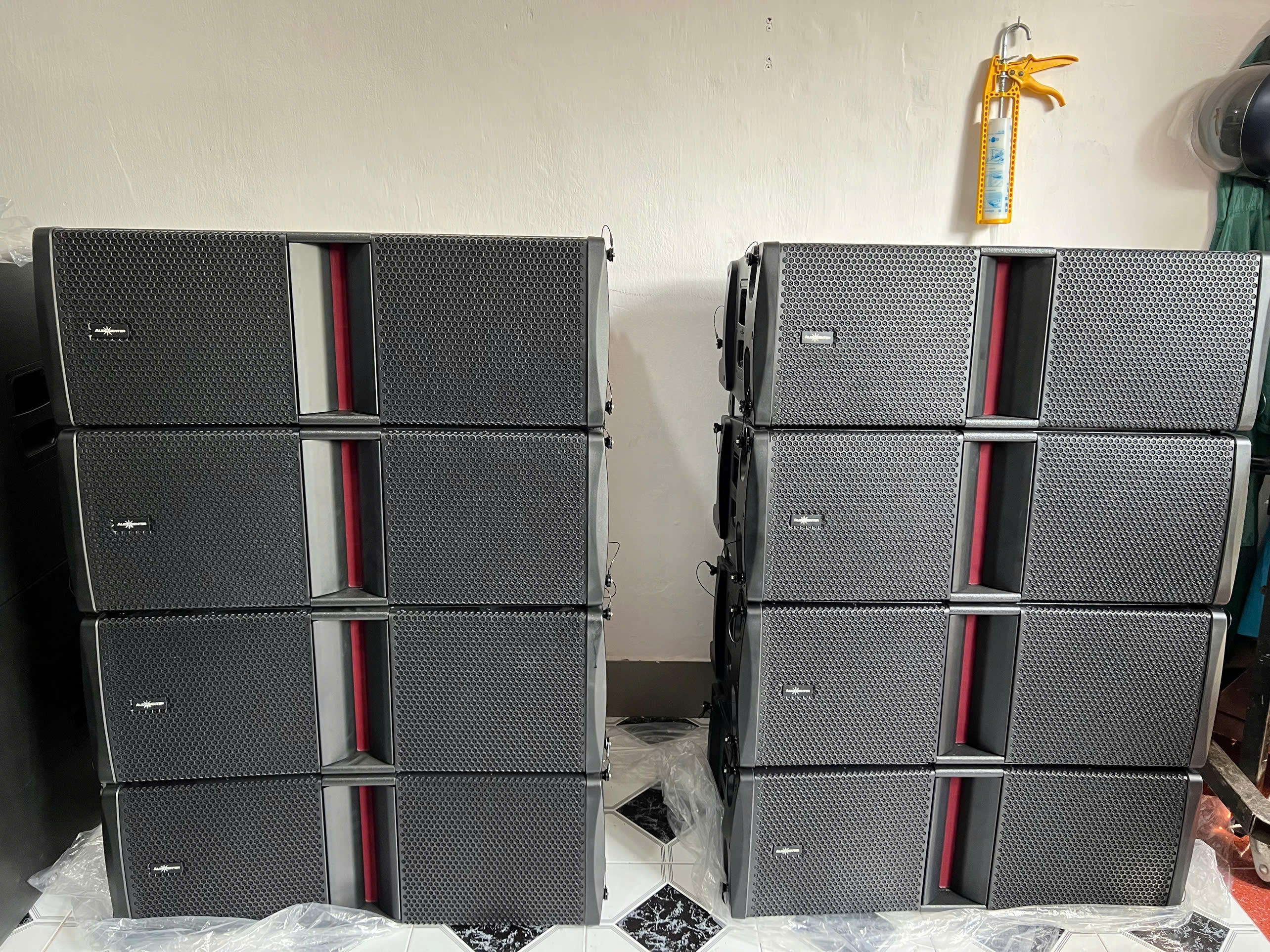 loa line array audiocenter 210a