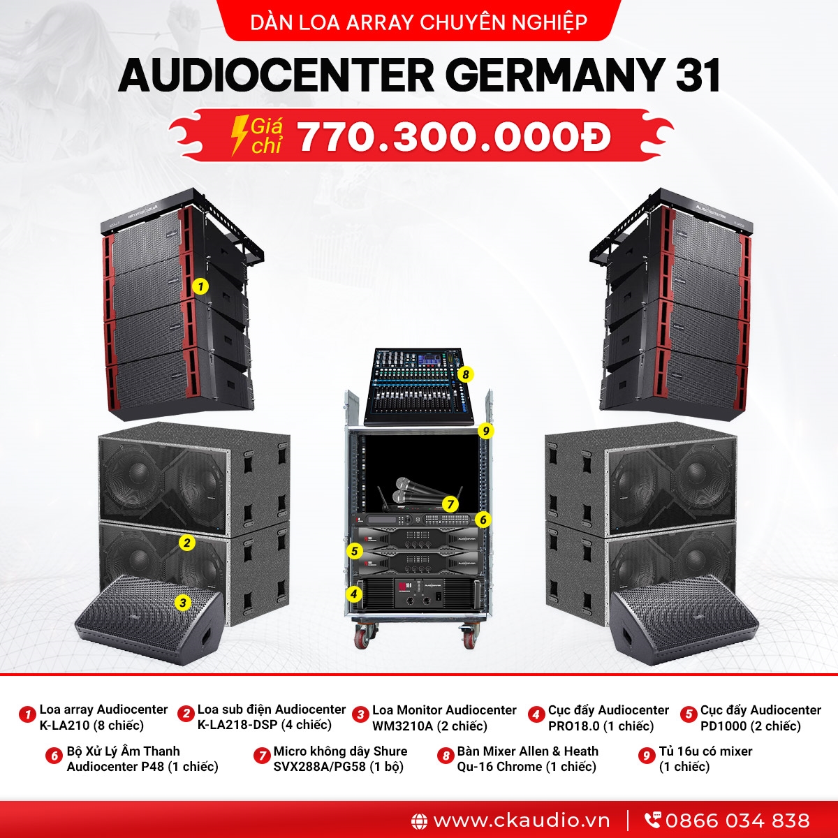 4 ARRAY AUDIOCENTER 31