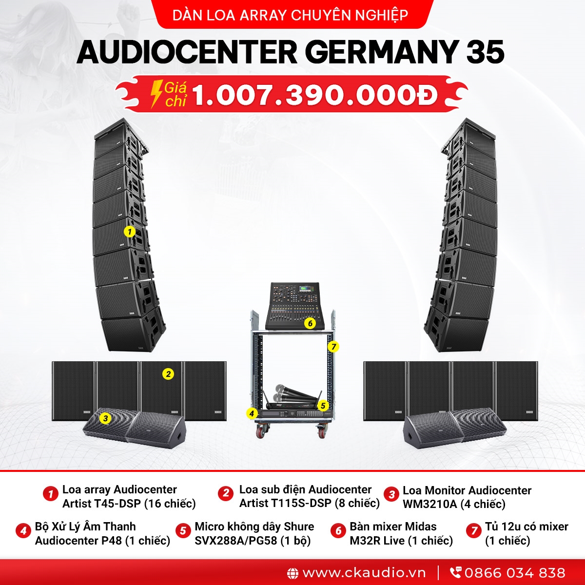 5 ARRAY AUDIOCENTER 35