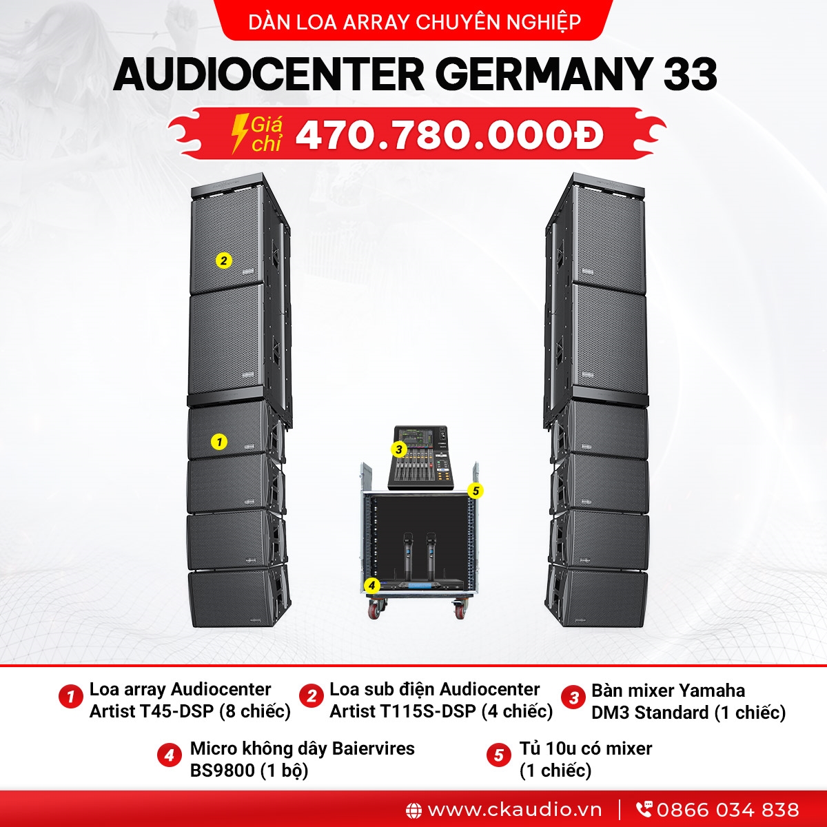 4 ARRAY AUDIOCENTER 33