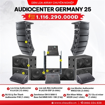 4 ARRAY AUDIOCENTER 25