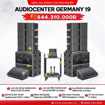 3 ARRAY AUDIOCENTER 19