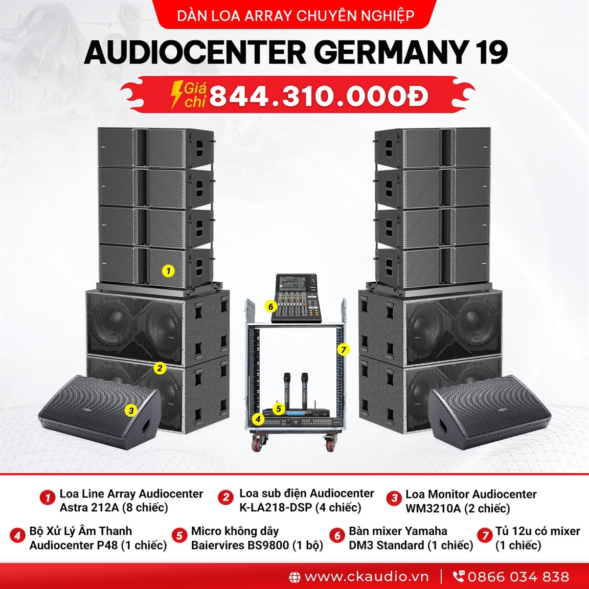 3 ARRAY AUDIOCENTER 19