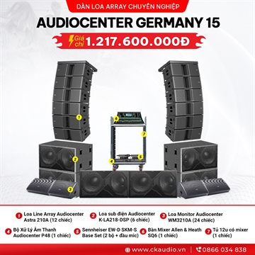 3 ARRAY AUDIOCENTER 15