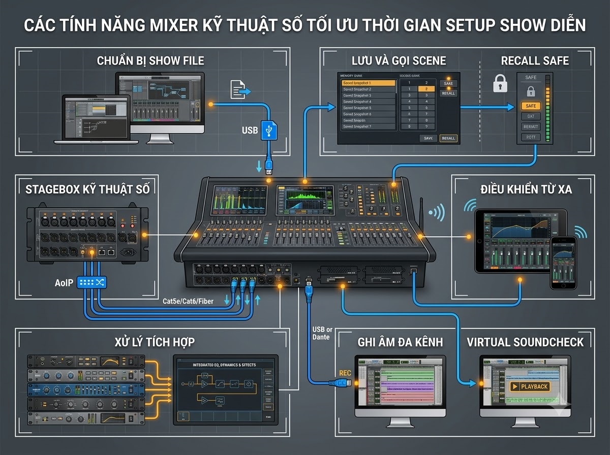mixer co dang mat loi the khi setup show 3
