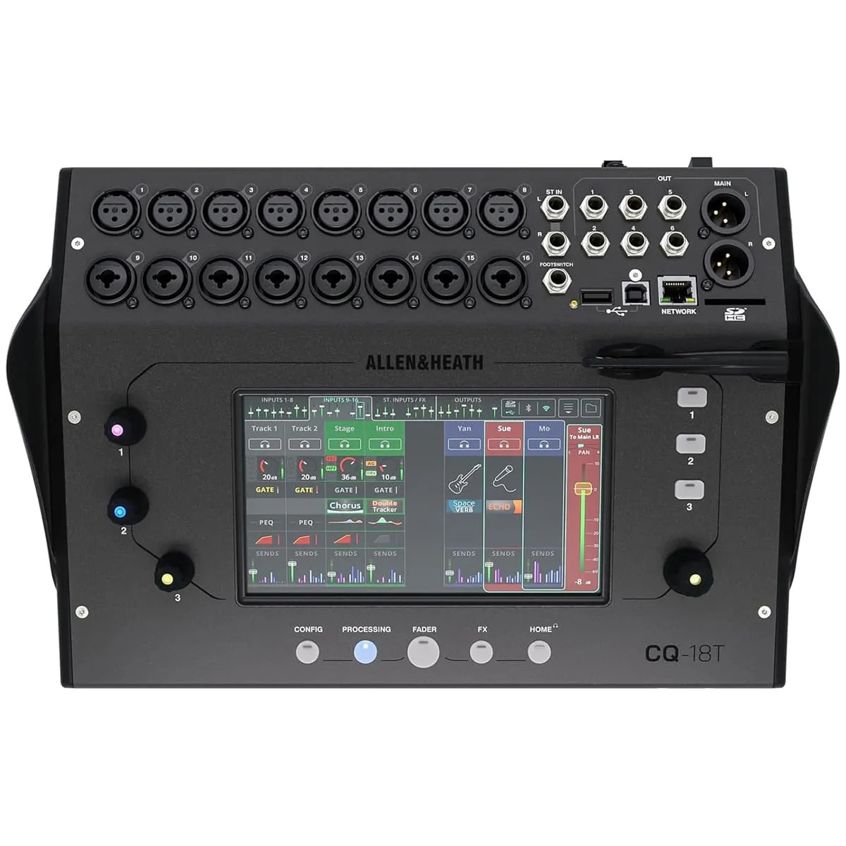ban mixer allen heath cq 18t 20