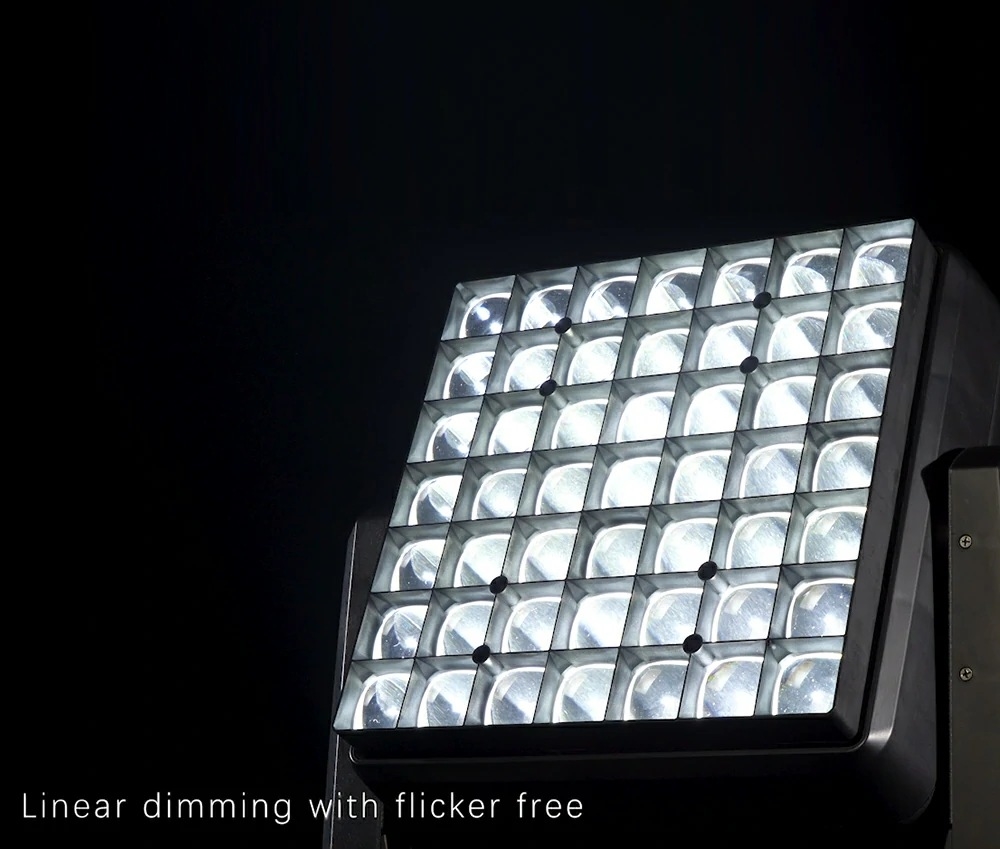 Đèn Moving Wash VLTG Chroma Flux 4920 mặt LED ánh sáng trắng