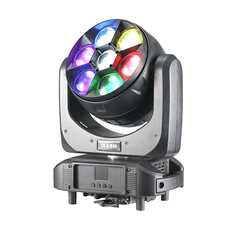 Đèn Moving Wash VLTG Chroma Flux 0760F góc nghiêng mặt trước