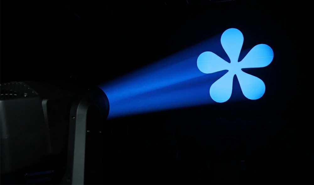 Đèn Moving LED Profile VLTG Varytic 5 Pro-P minh họa hiệu ứng gobo