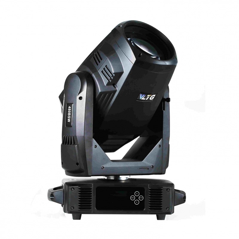 Đèn Moving 3in1 VLTG TV-N480BSW góc nghiêng thấu kính