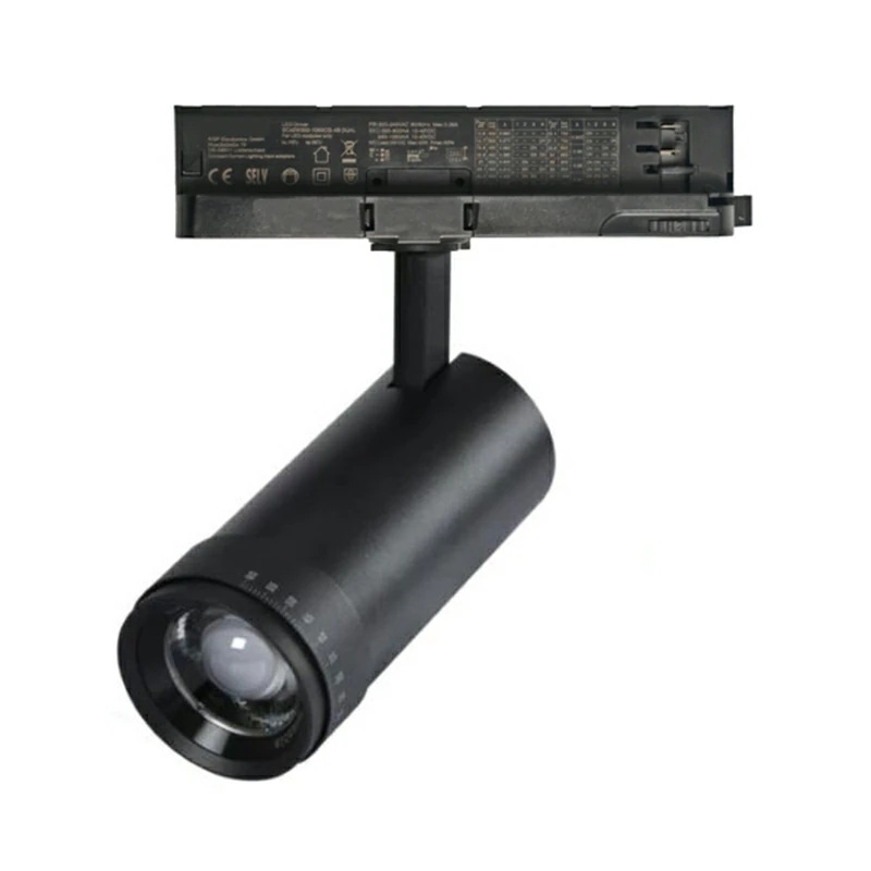 Đèn Rọi Ray VLTG LX-L121 góc nghiêng và đầu gắn ray