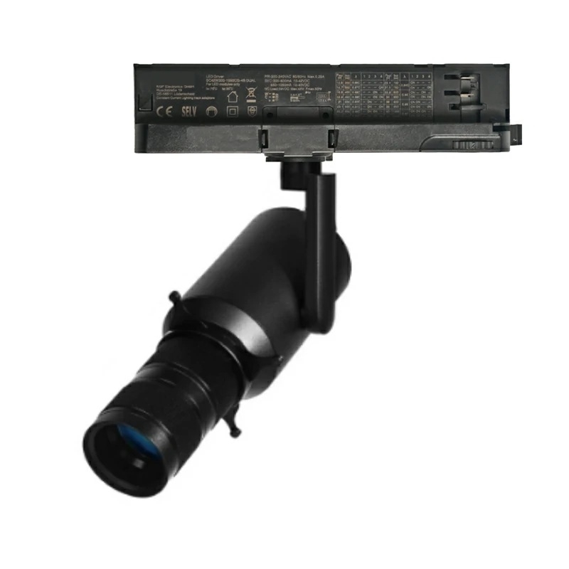Đèn Rọi Ray VLTG LX-L122 góc nghiêng và cụm quang học