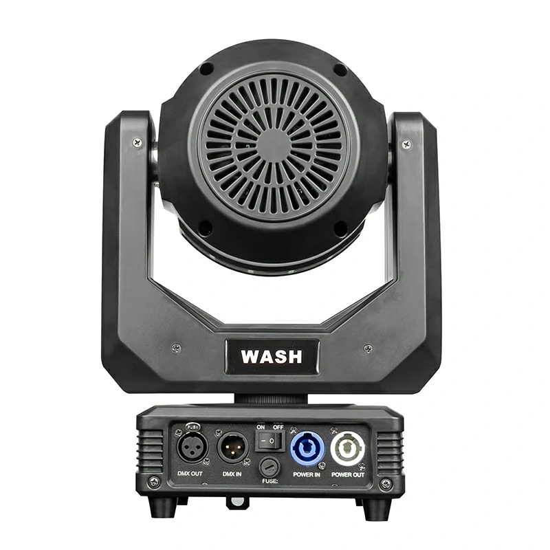 Đèn Moving Wash VLTG Chroma Flux 740F mặt sau và cổng kết nối