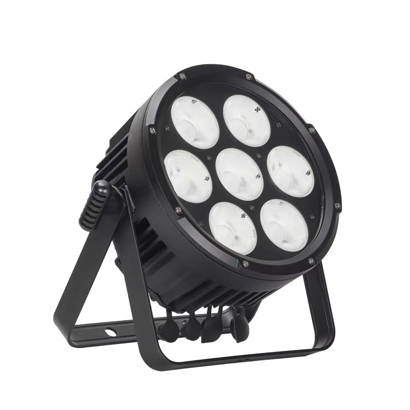 Đèn Pha LED VLTG Torrent Par 470 IP bảy nguồn COB RGBW và giá đỡ