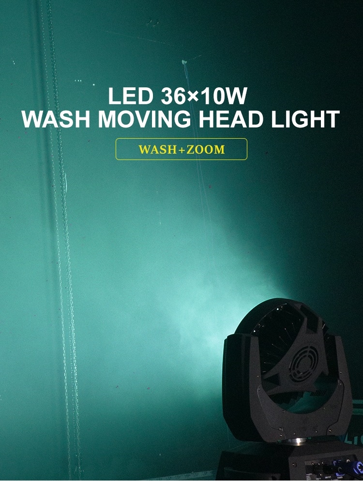 Đèn Moving Wash VLTG LX-L002 hiệu ứng phủ màu xanh