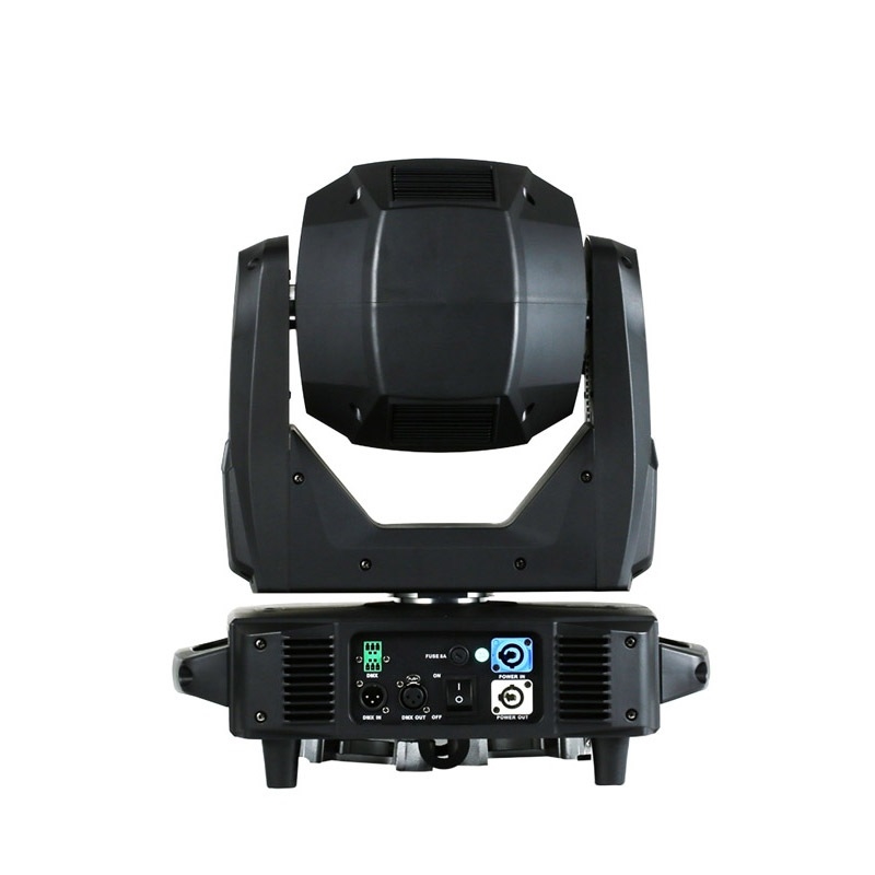 Đèn Moving Beam VLTG TV-N370 mặt sau và kết nối