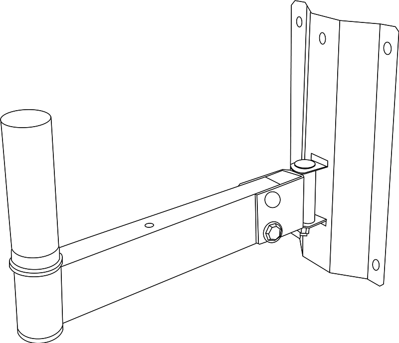Giá treo loa dBTechnologies WB-09